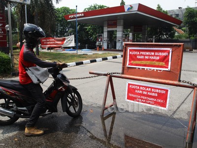 SPBU di Tanjung Priok Masih Tutup