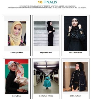 Selamat! Inilah 10 Finalis Program Dian Pelangi Goes To New York