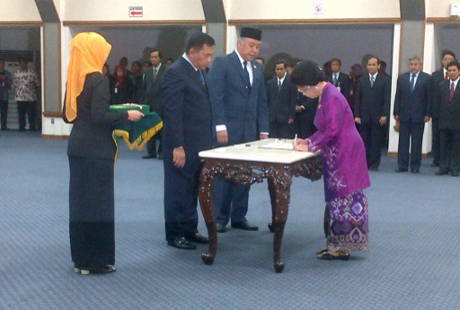 Lantik Sekjen Baru, Menkes Apresiasi Eks Sekjen Kemenkes Terkait JKN