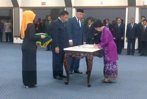 Lantik Sekjen Baru, Menkes Apresiasi Eks Sekjen Kemenkes Terkait JKN