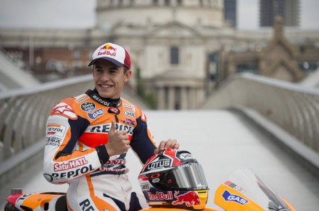 Marquez Pimpin Latihan Pertama