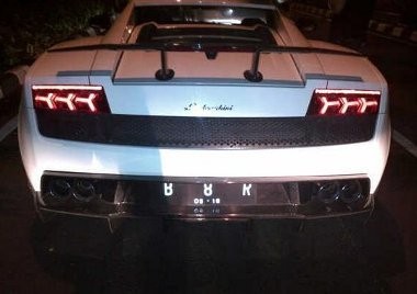 Razia Balapan Liar di SCBD, Polisi Tilang Lamborghini