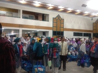 Menag Lepas Pemberangkatan Kloter Pertama Jamaah Haji
