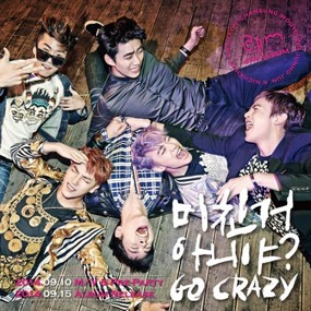 2PM Comeback dengan GO CRAZY! 10 September