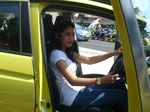 Guide Cantik di Test Drive Honda Jazz