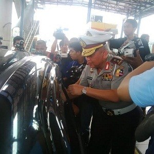 Jelang Sertijab, Kakorlantas Kampanyekan Keselamatan Lalin di Tol