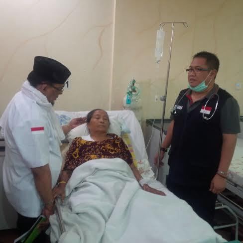 Drop Saat Tiba di Madinah, Jamaah Haji Penderita Leukemia Dirawat BPHI