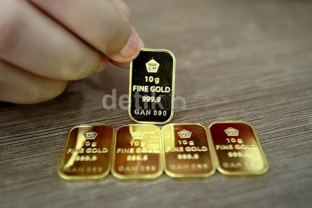 Harga Emas Antam Tak Bergerak