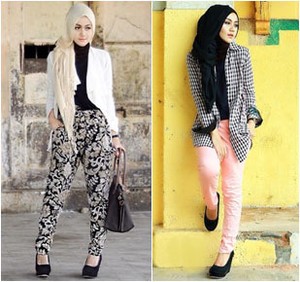 Hijab Style: Gaya Streetstyle Foto Model Berhijab, Lany Pertiwi