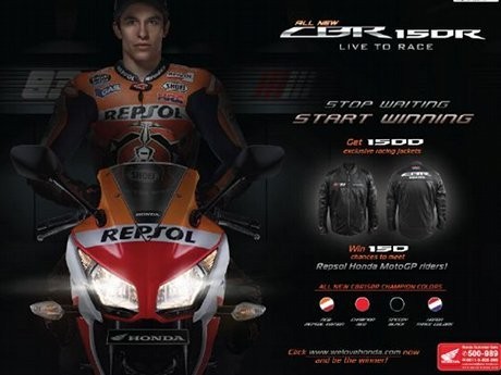 Beli CBR150R Bisa Ketemu Marc Marquez, Honda?