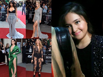 Parade Artis Seksi di GQ Awards, Marshanda Tampil Tanpa Hijab