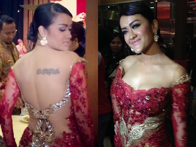 Kebaya Seksi Rp 40 Juta Julia Perez