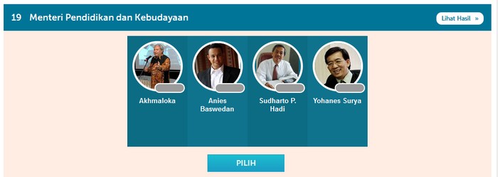 4 Rektor Berebut Dukungan di Kursi Mendikbud, yang Mana Pilihan Anda?