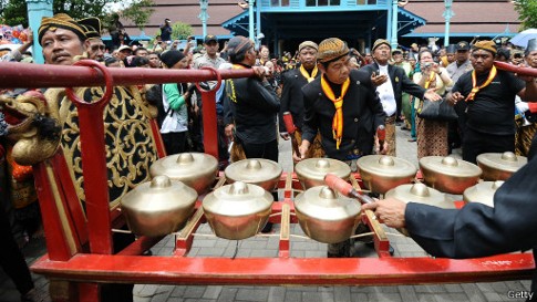 Gamelan Yogyakarta Disumbangkan ke National Concert Hall Dublin