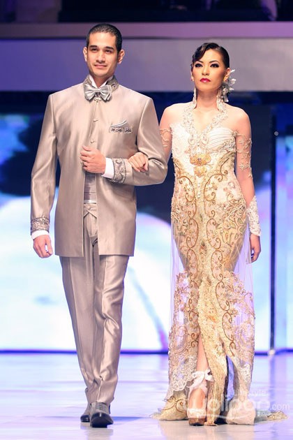 Anne Avantie MERENDA KASIH. Pergelaran 25 Tahun berkarya at Plenary Hall Jakarta Convention Center. Senayan. Jakarta Pusat. [Foto: Mohammad Abduh/Wolipop]