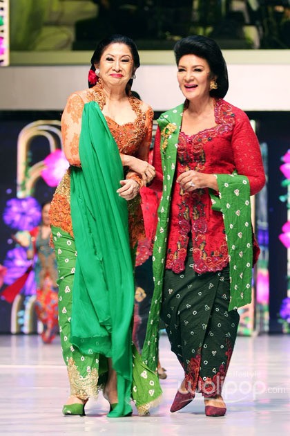 Anne Avantie MERENDA KASIH. Pergelaran 25 Tahun berkarya at Plenary Hall Jakarta Convention Center. Senayan. Jakarta Pusat. [Foto: Mohammad Abduh/Wolipop]