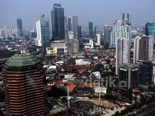 Begini Pemandangan Jakarta dari Ketinggian