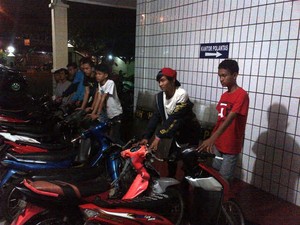Balapan Liar di Pasar Minggu, 35 ABG Terjaring Razia Polisi