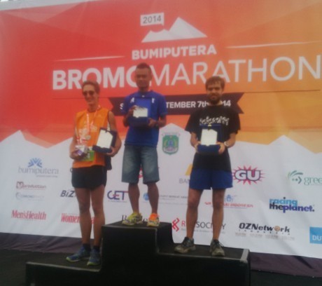 Peserta asal Malang Kaget Juarai Kelas Half Marathon di Bromo Marathon