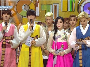 Idola KPop Beri Penghormatan Terakhir untuk EunB dan RiSe di Inkigayo