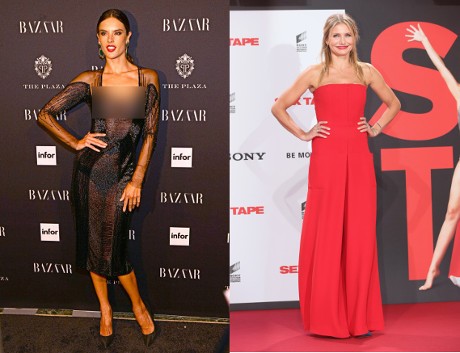 Alessandra Ambrosio Seksi Bergaun Menerawang, Cameron Diaz Merah Menyala Alessandra Ambrosio Seksi Bergaun Menerawang, Cameron Diaz Merah Menyala