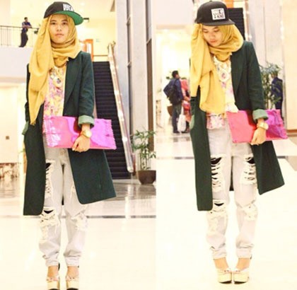 Hijab Style Do s Don ts Pakai Topi Baseball yang Banyak 