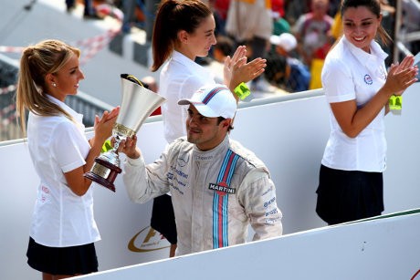 Podium Pertama Massa Bersama Williams