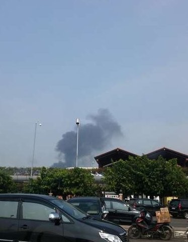 Ada Asap Hitam di Bandara Cengkareng, Ternyata Latihan Pemadam Kebakaran