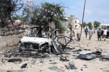 Serangan Bom Bunuh Diri Tewaskan 12 Orang di Somalia