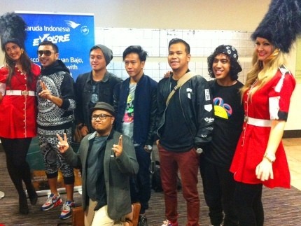 14 Jam Terbang, Suasana Hangat Sambut Nidji di London