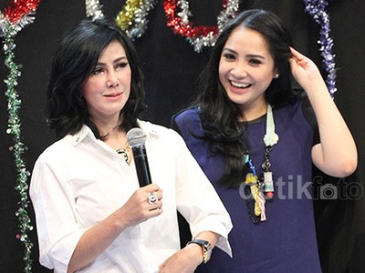 Kedekatan Nagita Slavina dengan Calon Mertua