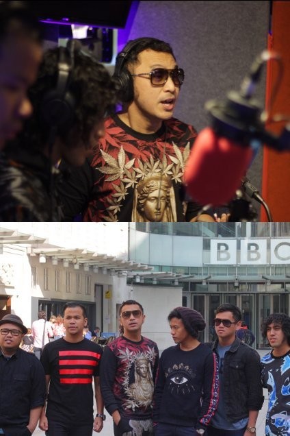 Sambangi London, Nidji Bikin Heboh Kantor BBC