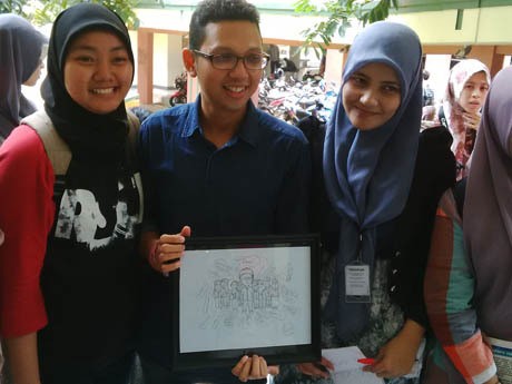 Pemain dan Sutradara Film Haji Backpacker Bikin Heboh UIN