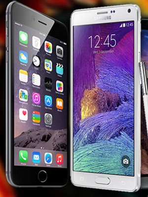 Perang Bintang: iPhone 6 Plus vs Galaxy Note 4