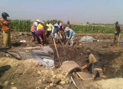 Warga Diimbau Tidak Sembarangan Membuat Sumur Pasca Semburan Api