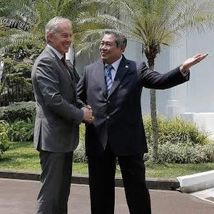 ISIS dan Ukraina Jadi Topik Hangat Diskusi SBY-Tony Blair