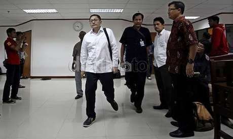 Tanggapan Anas Soal Anggapan Merintangi Jalannya Persidangan