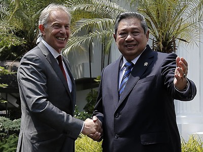 Presiden SBY Terima Eks PM Inggris Tony Blair