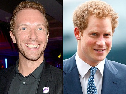 Chris Martin Rekaman Bareng Pangeran Harry