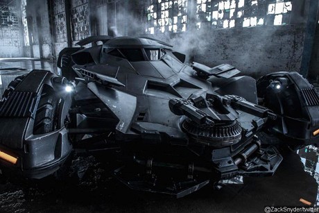 Keren! Ini Batmobile Bersenjata untuk Film Batman vs Superman