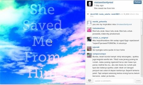 Soal Postingan di Instagram, Ini Kata Maia Estianty