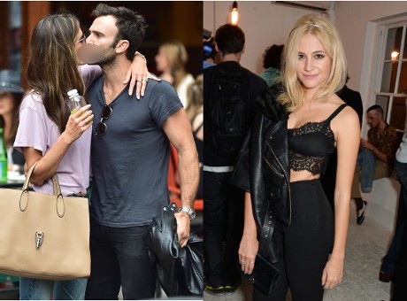 Alessandra Ambrosio Cium Mesra sang Tunangan, Pixie Lott Seksi Pamer Bra