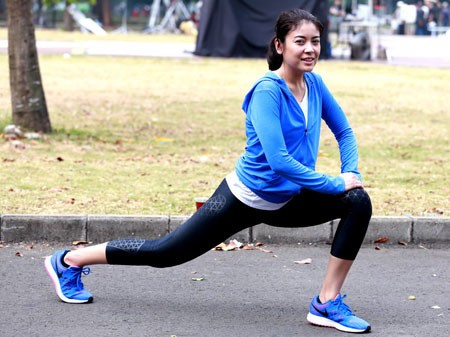 Lari Bikin Sigi Wimala Sehat Luar Dalam
