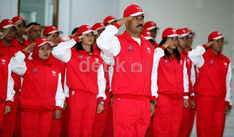 Kontingen Indonesia Mulai Diberangkatkan ke Incheon