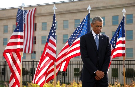 AS Peringati 13 Tahun Tragedi 9/11, Obama Minta Rakyat Tak Takut