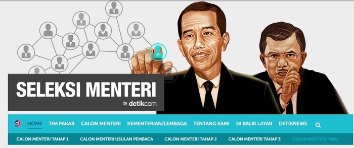 Mengapa Jokowi-JK Batal Membentuk Kabinet Ramping?