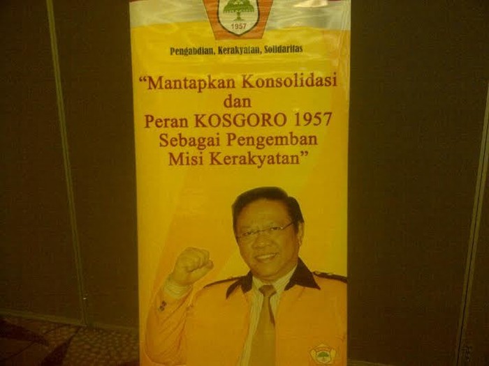 Kosgoro 1957 Solid Dukung Agung Laksono Jadi Ketum Golkar