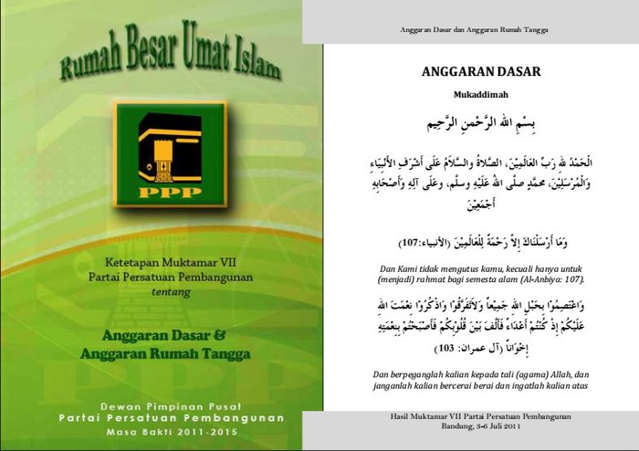 Suryadharma Vs Romi Saling Pecat, Ini Aturan di AD ART PPP