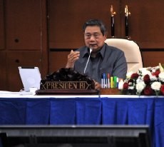 SBY Pimpin Ratas Polkam di Istana Negara