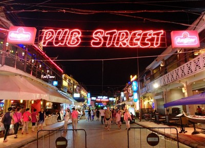 Pub Street, Tempat Nongkrong Bule di Siem Reap